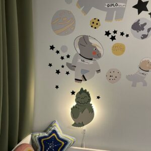 DINO LAMPKA LED - DekoDrewno