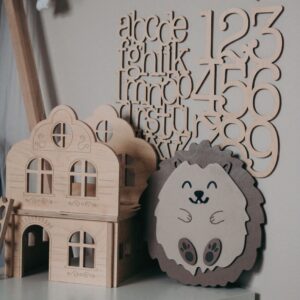 KAJTEK JEŻ LAMPKA LED - DekoDrewno