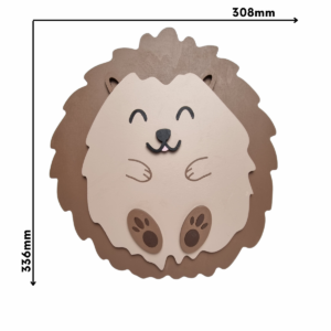 KAJTEK JEŻ LAMPKA LED - DekoDrewno