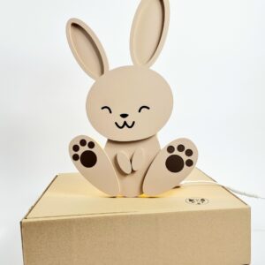 KRÓLIK LAMPKA LED - DekoDrewno