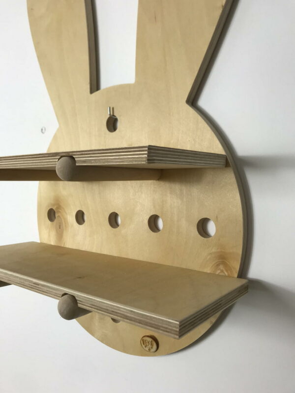 KRÓLICZE USZY PEGBOARD - DekoDrewno