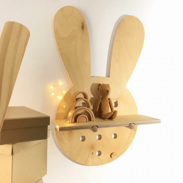 KRÓLICZE USZY PEGBOARD - DekoDrewno