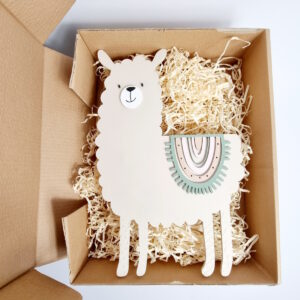 DAMA LAMA LAMPKA LED - DekoDrewno