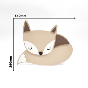 LISICZKA LISA LAMPKA LED - DekoDrewno