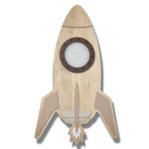 RAKIETA LAMPKA LED - DekoDrewno