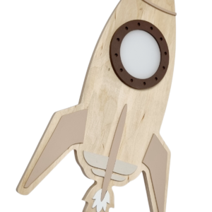 RAKIETA LAMPKA LED - DekoDrewno