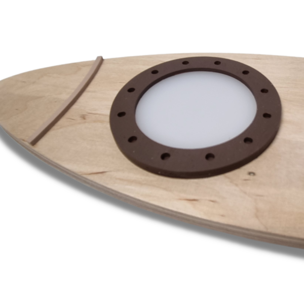 RAKIETA LAMPKA LED - DekoDrewno