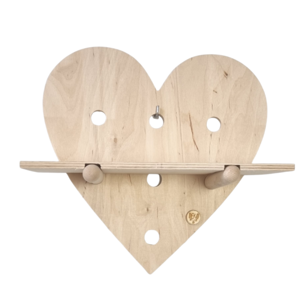 SERCE PEGBOARD - DekoDrewno