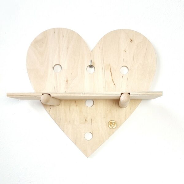 SERCE PEGBOARD - DekoDrewno