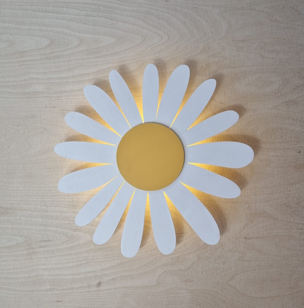 STOKROTKA LAMPKA LED - DekoDrewno