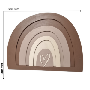 TĘCZA LAMPKA LED - DekoDrewno