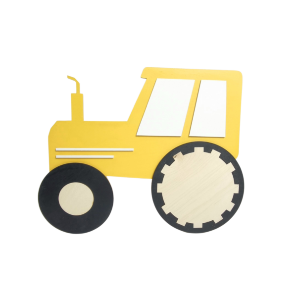 TRAKTOR BŁYSK LAMPKA LED - DekoDrewno
