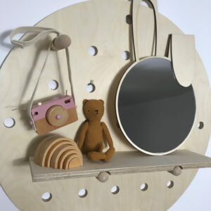 LUSTRO KRÓLIK PEGBOARD - DekoDrewno