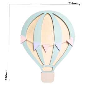 Balon z Girlanda zielony