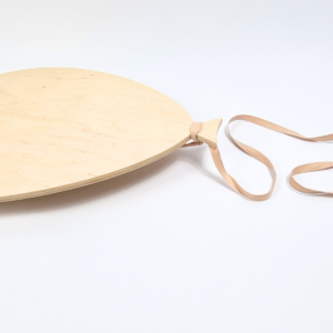 Lampka LED Balon - beżowa wstążka