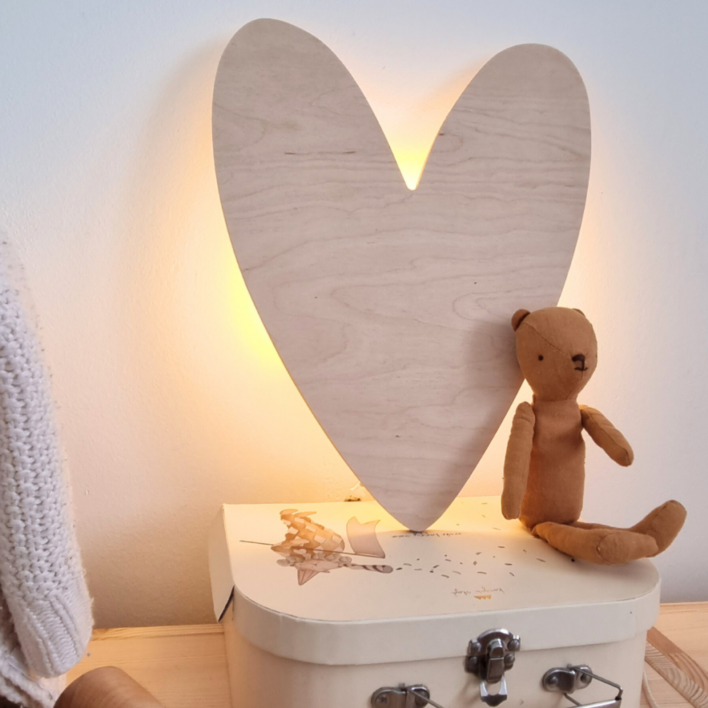 Lampka LED Serce