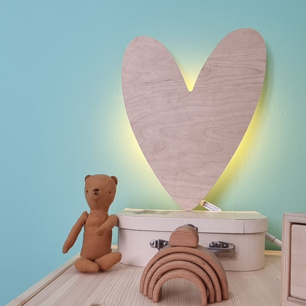 Lampka LED Serce