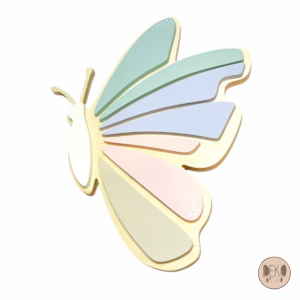 Pastelowa lampka LED w kształcie motyla 3